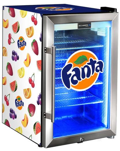 Fanta 70LT Mini Bar Fridge white fruit