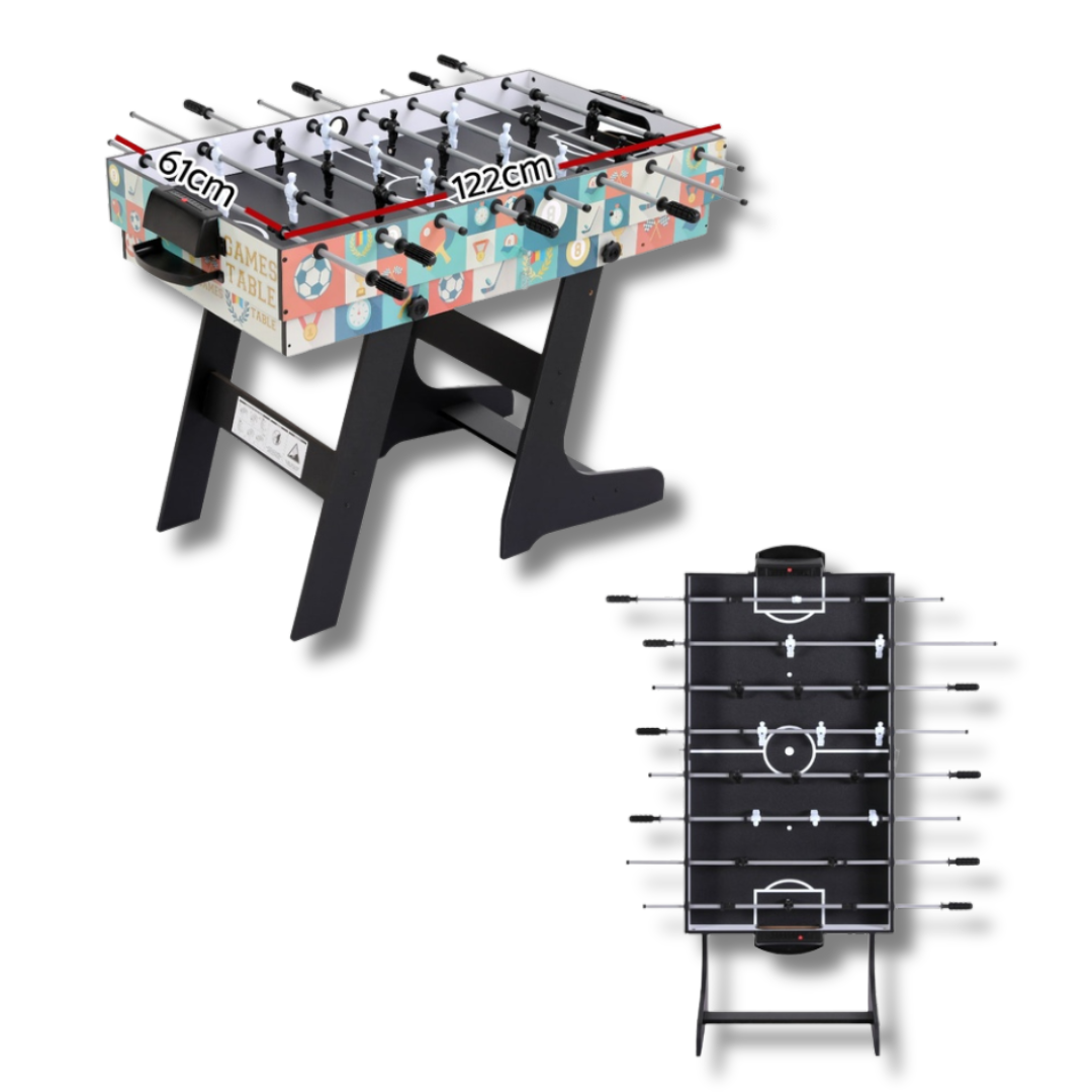 4FT 4-In-1 foldable Foosball Soccer Game