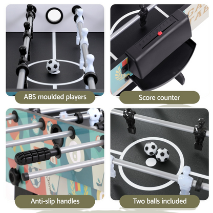 4FT 4-In-1 foldable Foosball Soccer Game