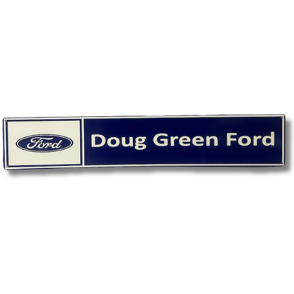 Ford Dealer Custom Wall Sign