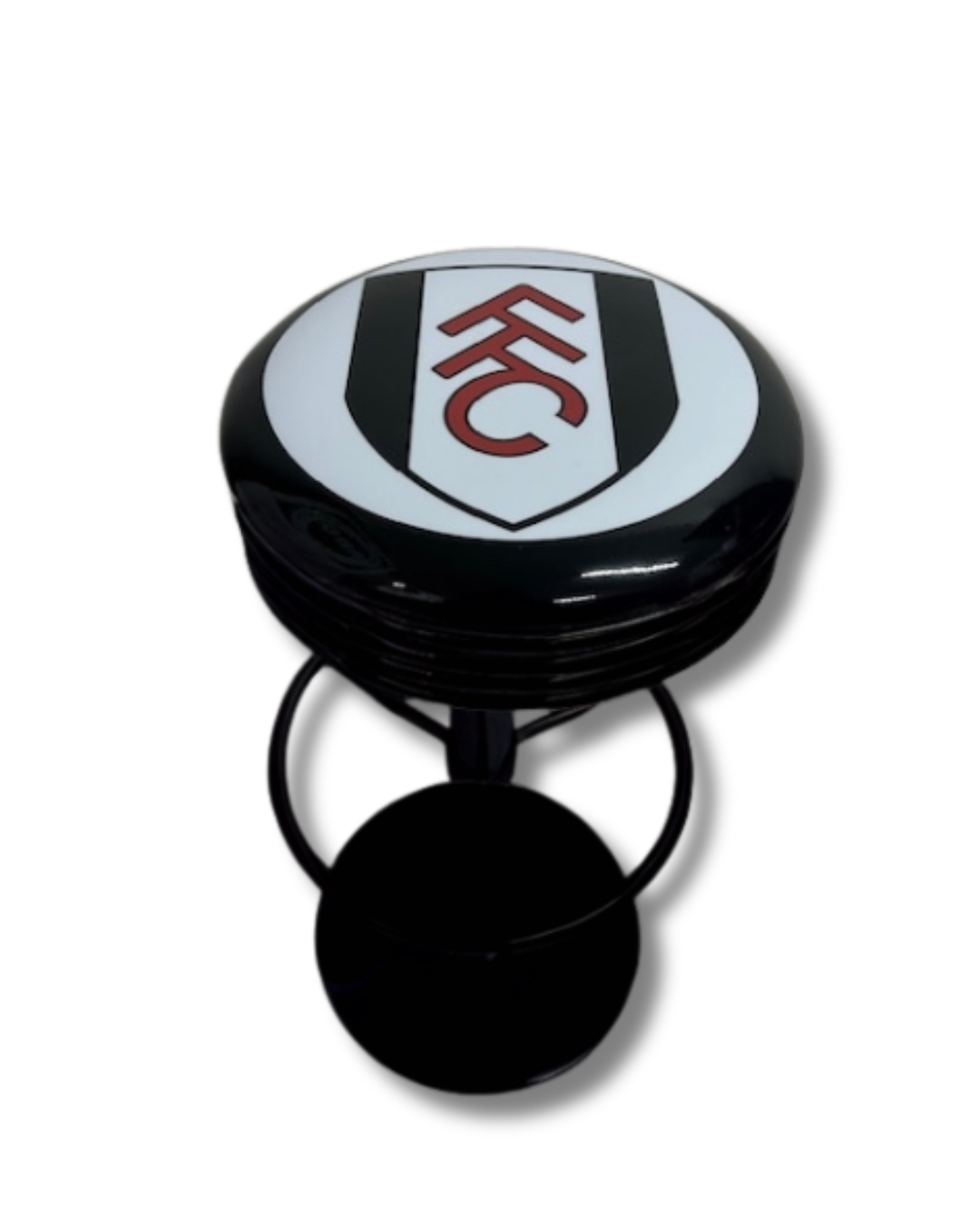 Fulham FC Retro Bar Stool Black