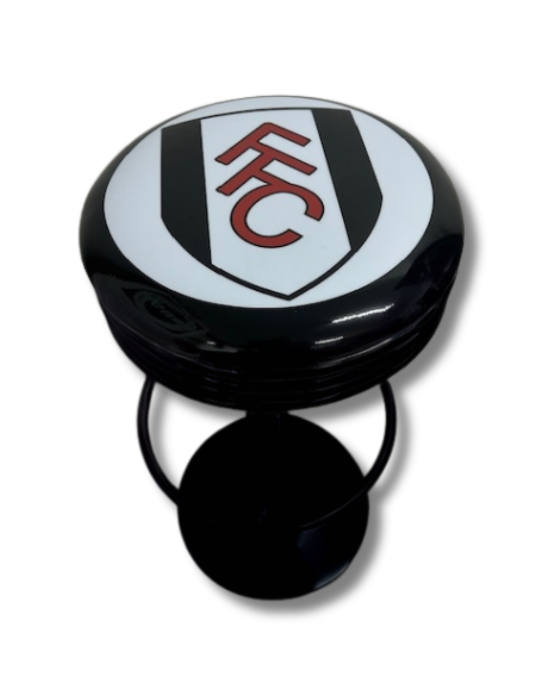 Fulham FC Retro Bar Stool black