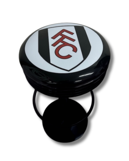 Fulham FC Retro Bar Stool black