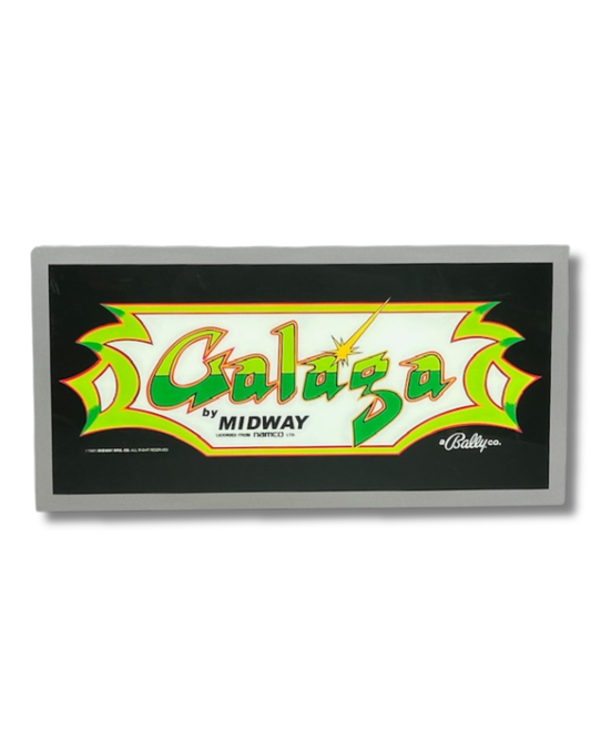Galaga Light up Sign 600 x 300MM