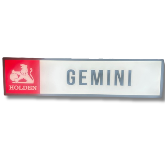 Holden Gemini Light Up Sign 1200MM