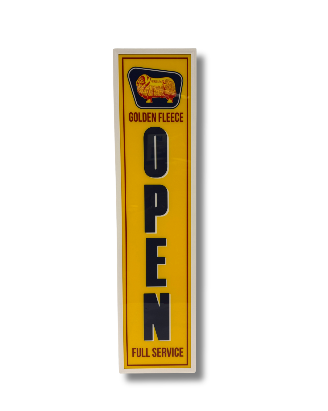 Golden Fleece Vertical Light up Sign 1200MM