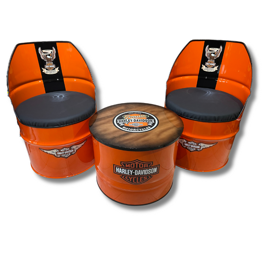 Harley Legend Coffee Table & Chair Set