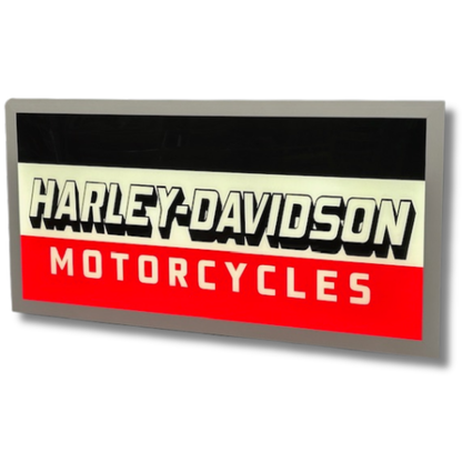 Harley Motorcycles Light up Sign 600 x 300MM