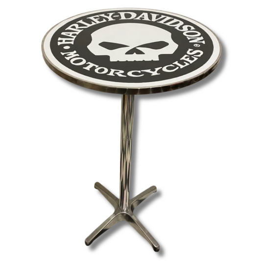 Harley Davidson Skull Bar Table