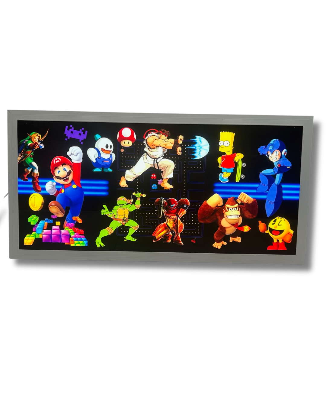 Heros Light up Sign 600 x 300MM