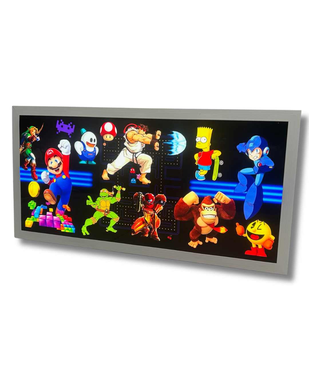 Heros Light up Sign 600 x 300MM