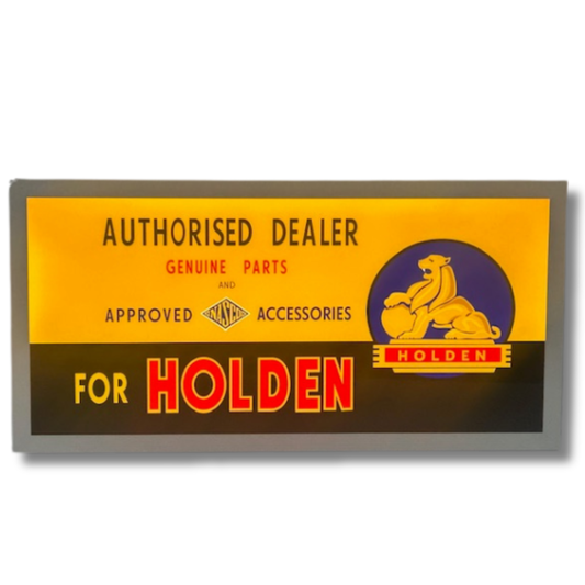 Holden Dealer Light up Sign 600 x 300MM 
