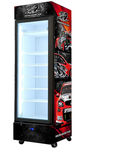 Holden HRT Branded 370LT Upright Bar Fridge