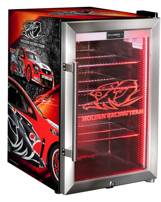 Holden HRT 70LT Glass Door with LED Bar Fridge