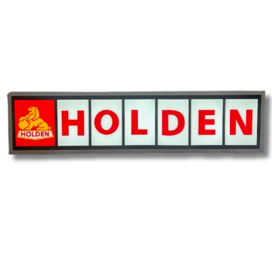 Holden Retro Light Up Sign 1200MM