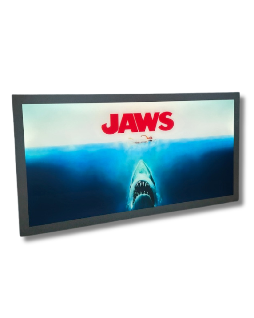Jaws Light up Sign 600 x 300MM