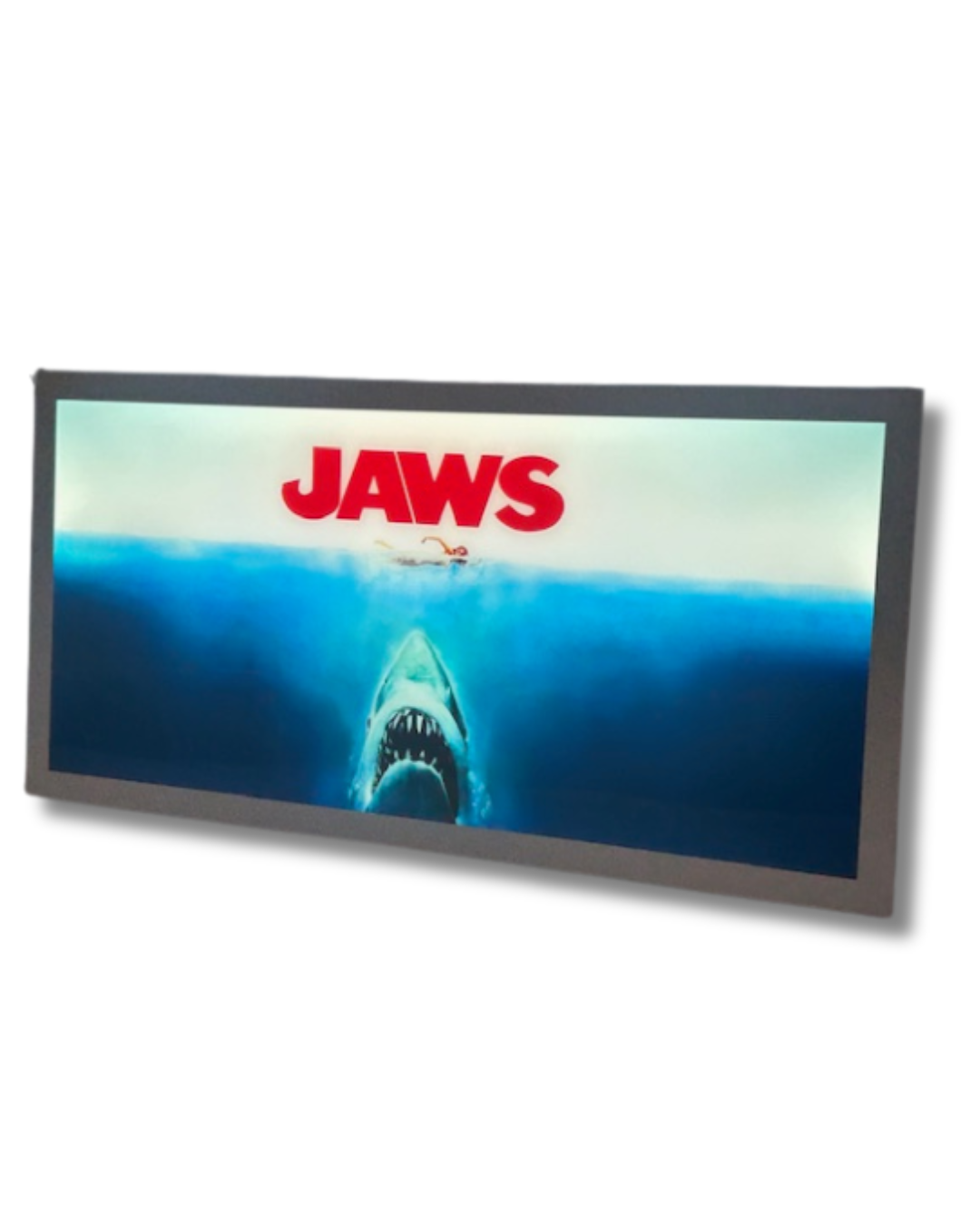 Jaws Light up Sign 600 x 300MM
