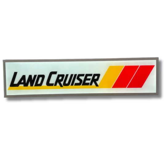 Land Cruiser Light Up Sign 1200MM