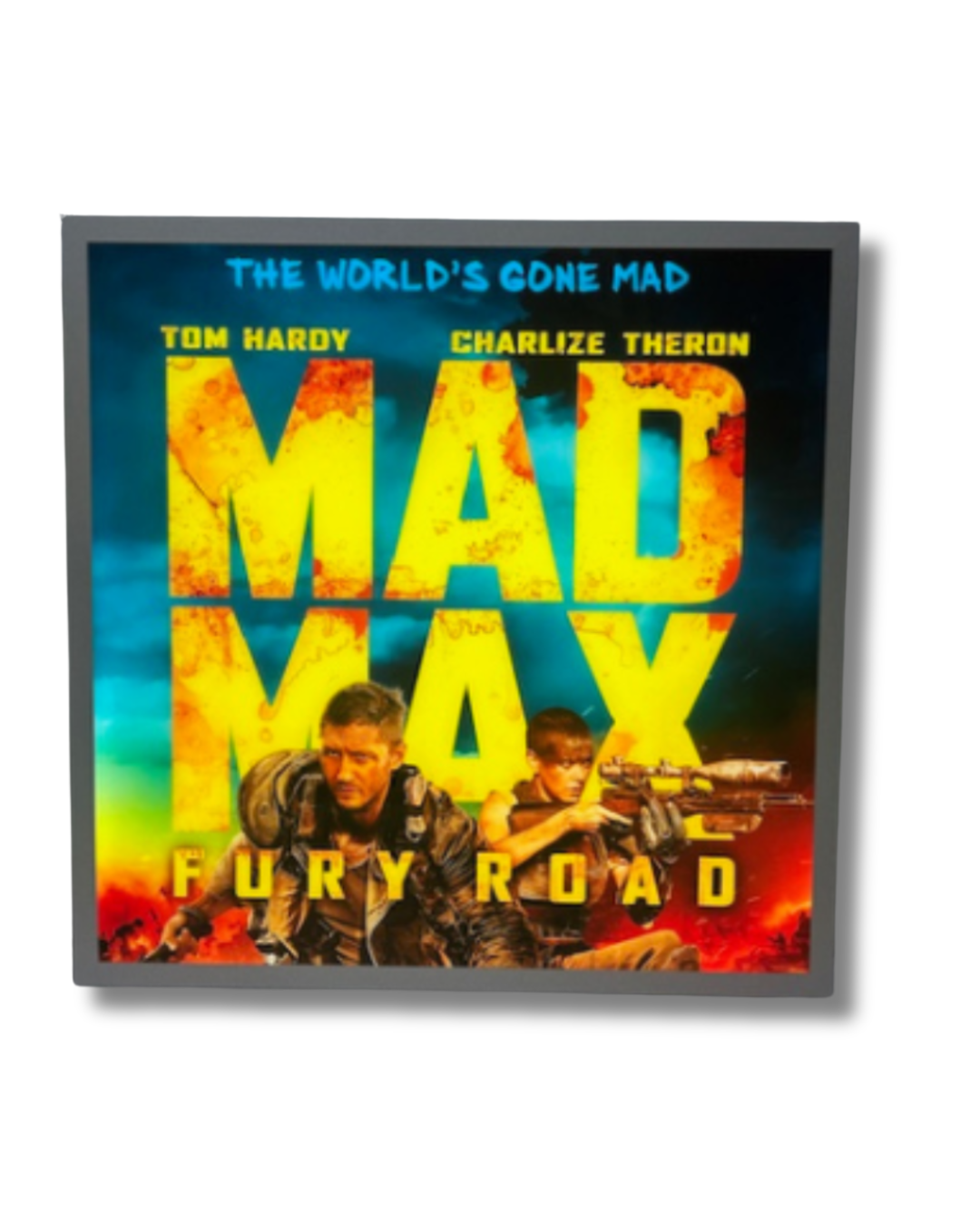 Mad Max Fury Road Light Up Sign 600 x 600MM