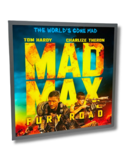 Mad Max Fury Road Light Up Sign 600 x 600MM