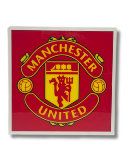 Manchester United Light up Sign 600 x 600MM