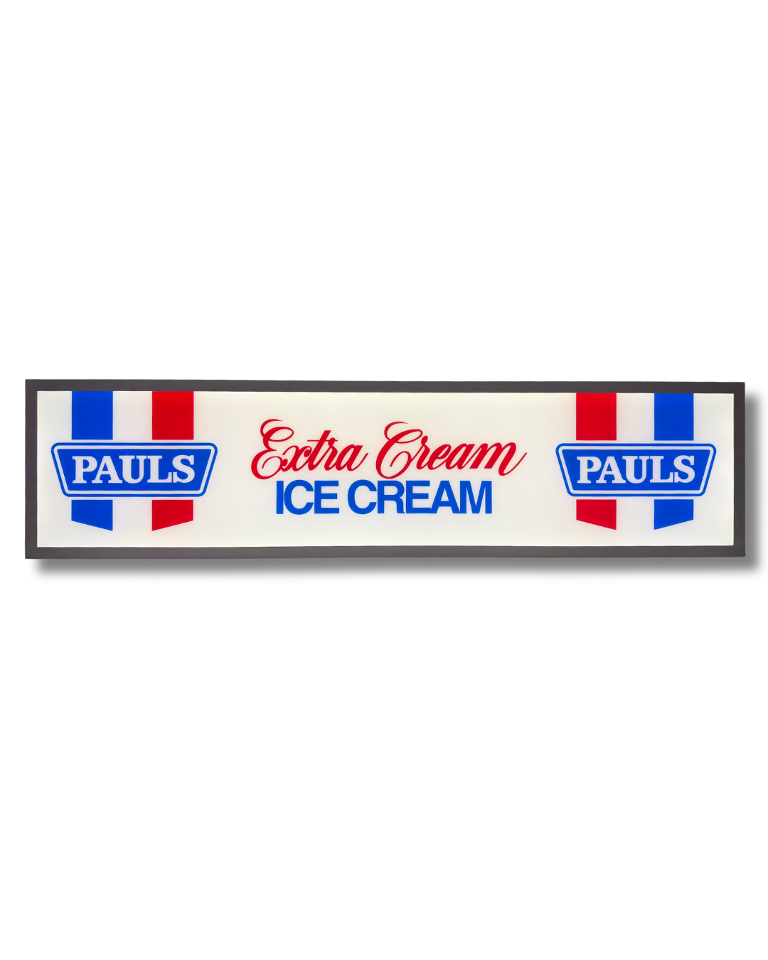 Pauls Ice cream Light up Sign 1200MM