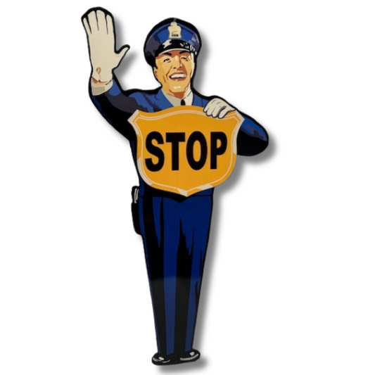 Policeman Wall Sign