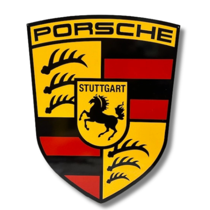 Porsche Shield Wall Sign