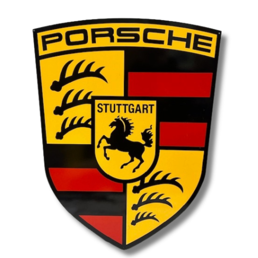 Porsche Shield Wall Sign