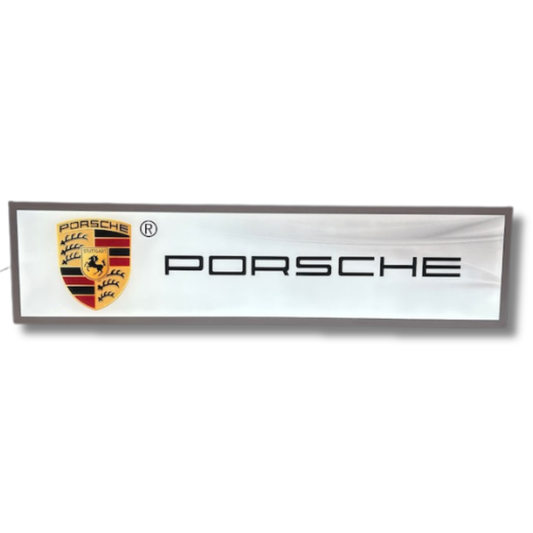 Porsche Light Up Sign 1200MM