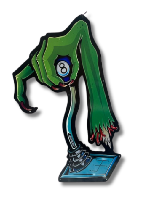 Rat Fink Zombie Wall Sign