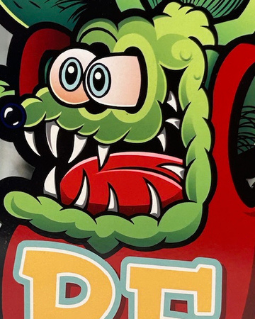 Scary Rat Fink Wall Sign