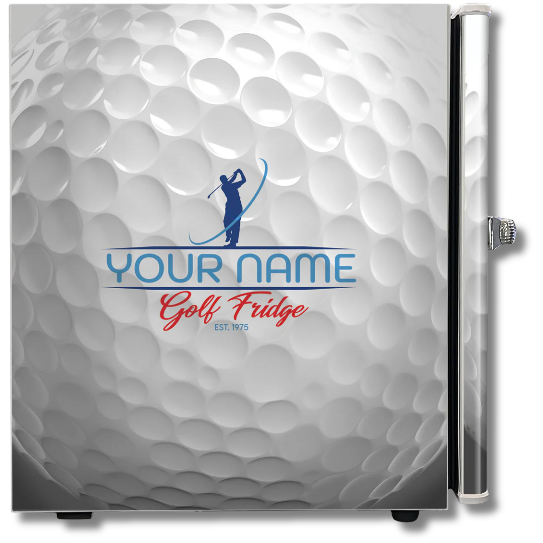 Golf Ball Mini Bar Fridge – Add Your Name 46 LT