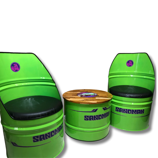 Sandman Drum Coffee Table & Chairs