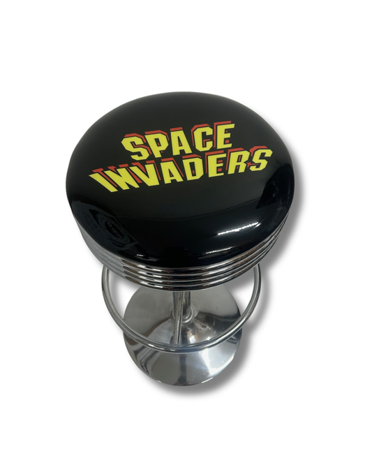 Space Invaders Retro Bar Stool