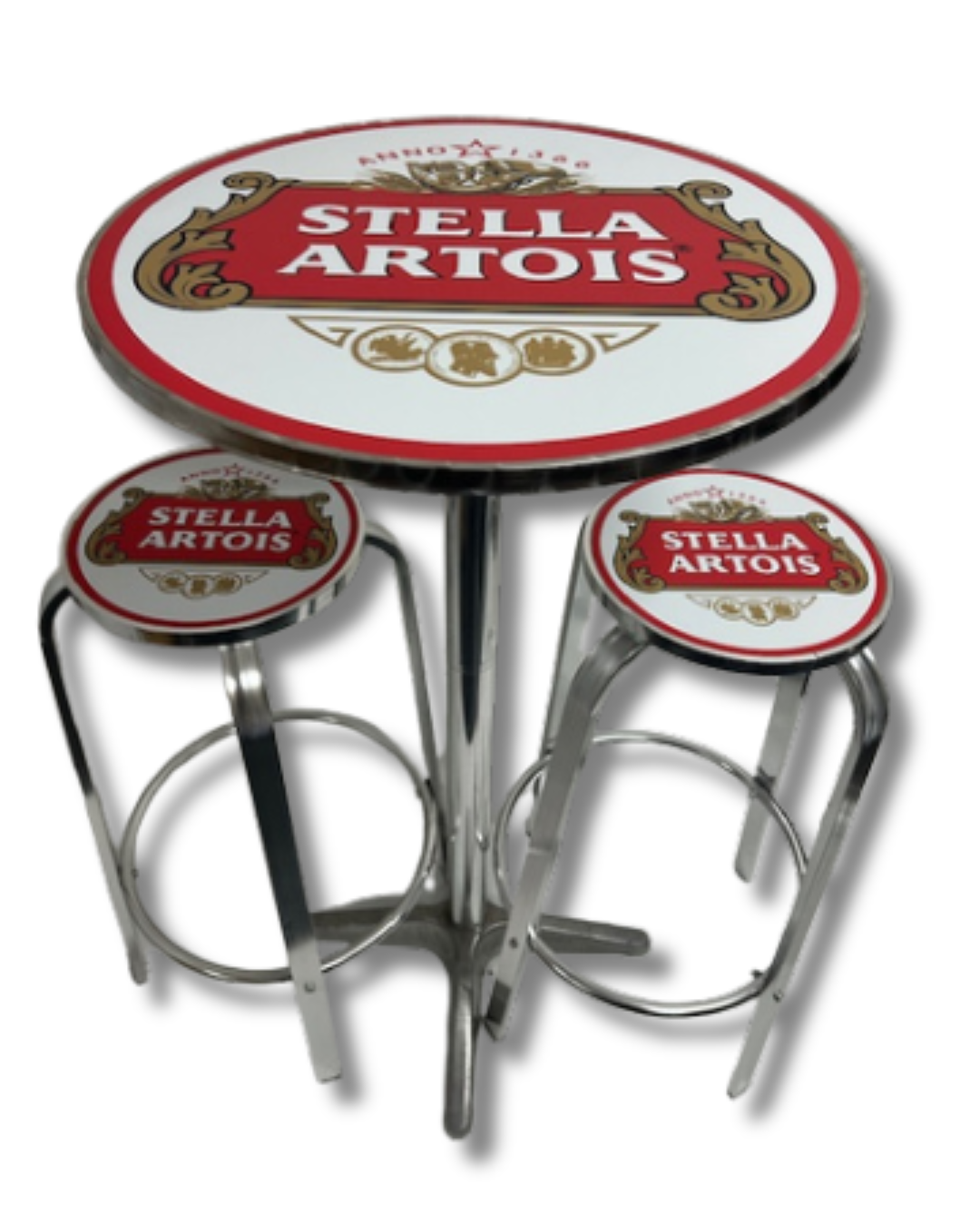 Stella Artois Exterior Bar Stool & Table Set