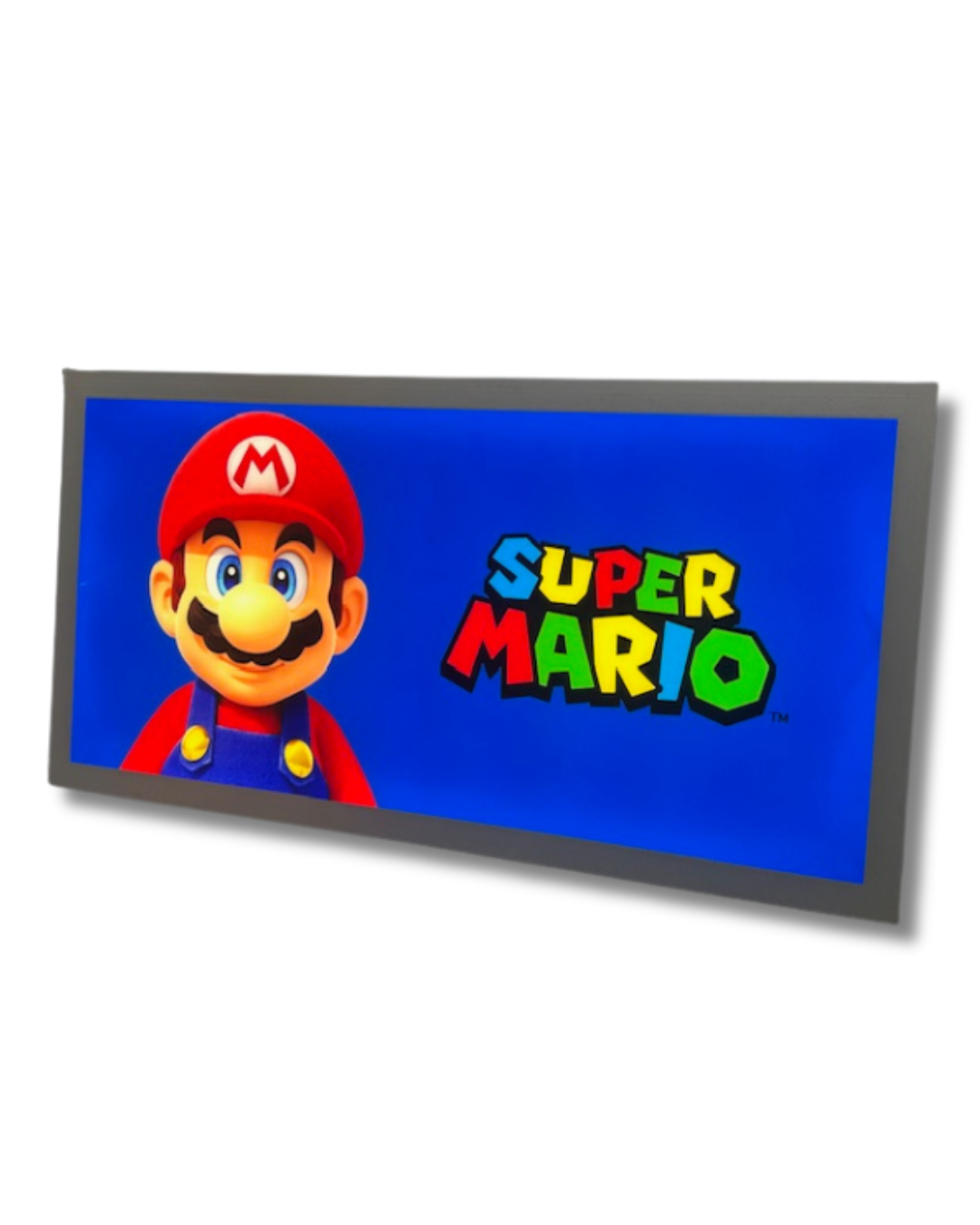 Super Mario Light up Sign 600 x 300MM