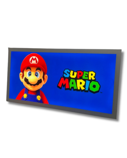 Super Mario Light up Sign 600 x 300MM