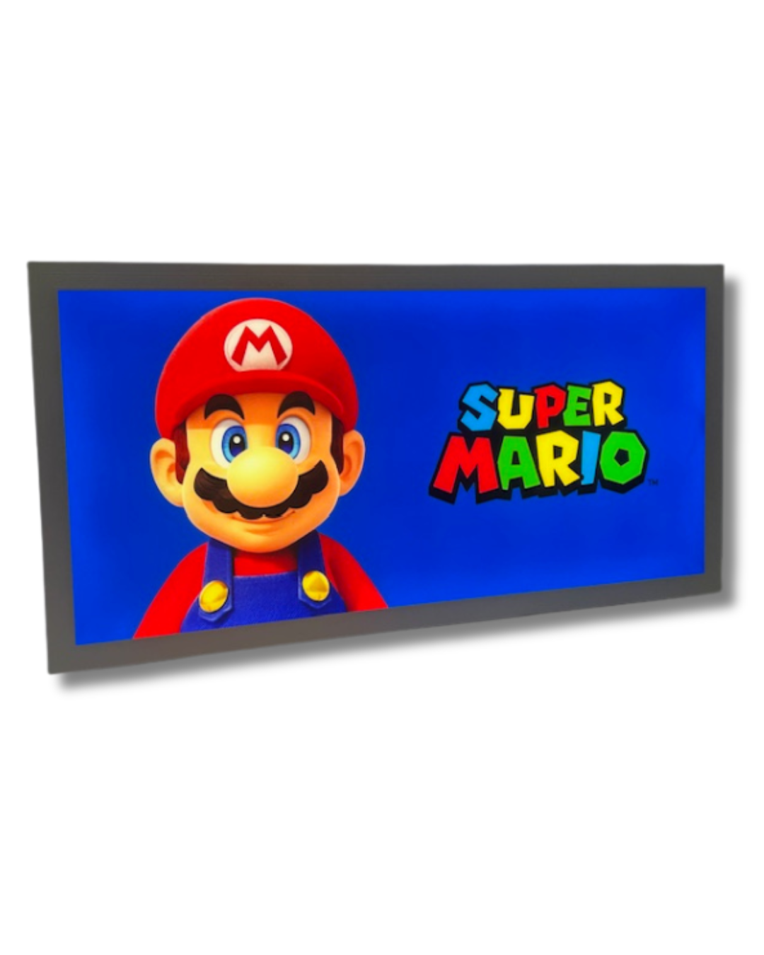 Super Mario Light up Sign 600 x 300MM