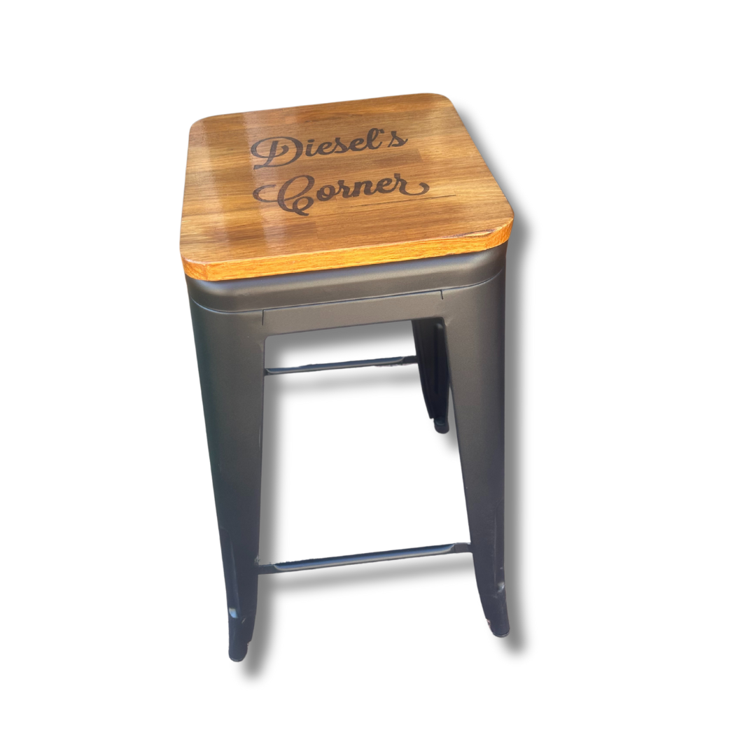 Tasmanian Oak Wine Barrel Table & Stool Set