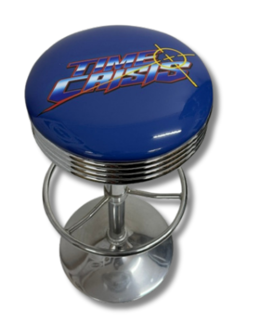 Time Crisis Retro Bar Stool Chrome