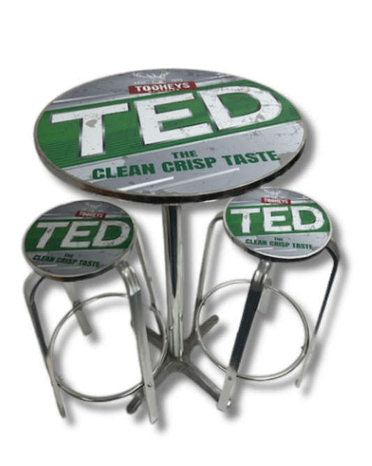 Tooheys TED Exterior Bar Stool & Table Set