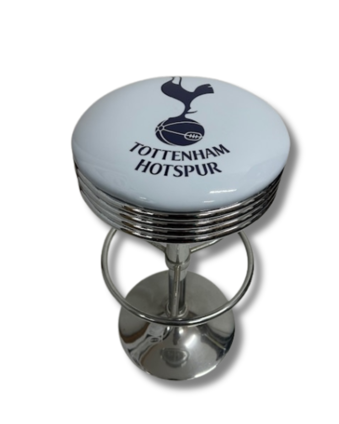 Tottenham Hotspur Retro Bar Stool Chrome