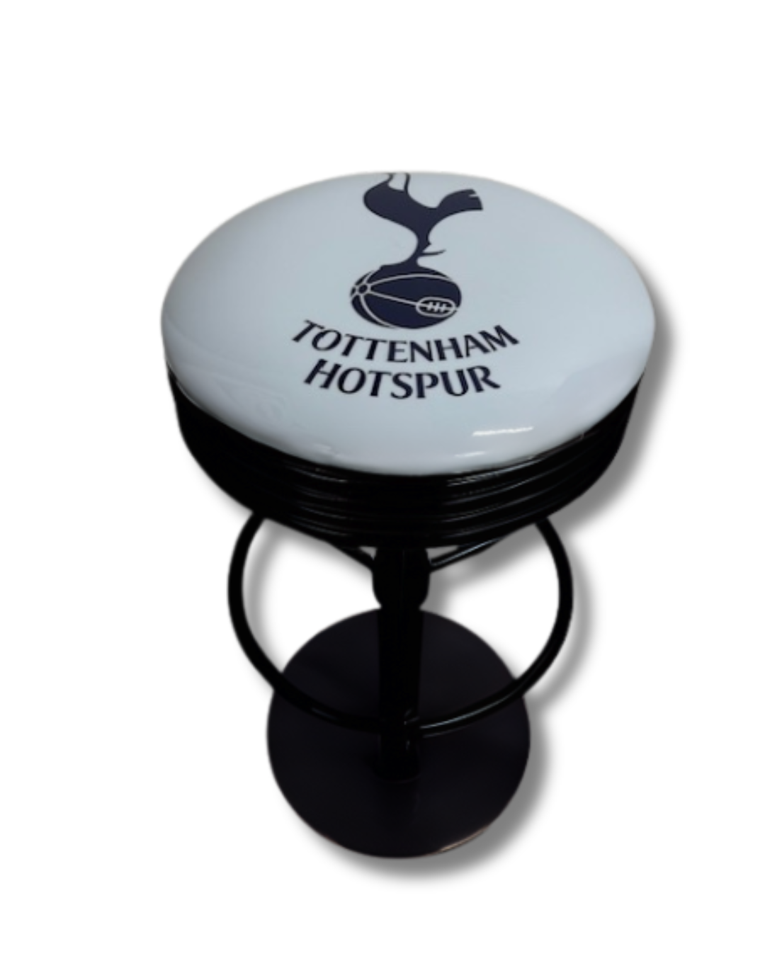 Tottenham Hotspur Retro Bar Stool Black
