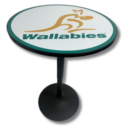 Wallabies Black Bar Table