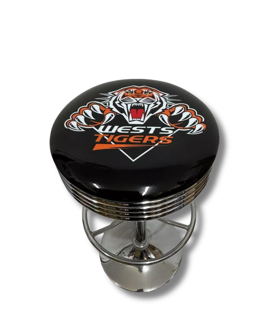West Tigers Retro Bar Stool