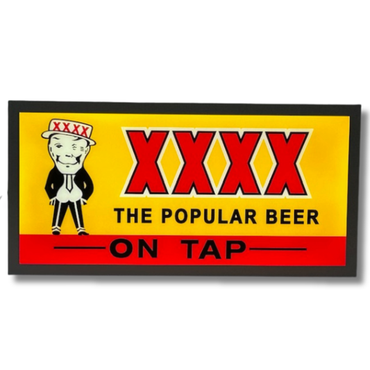 XXXX On Tap Light up Sign 600 x 300MM