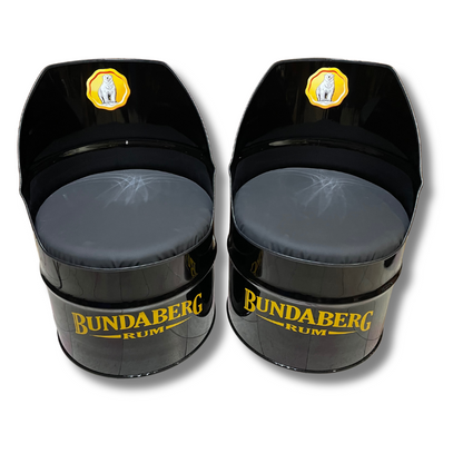 Bundaberg Rum Yellow Coffee Table & Chairs