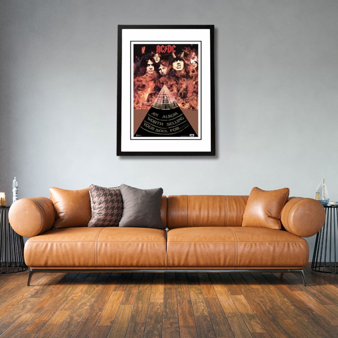 AC/DC Framed Band Poster 