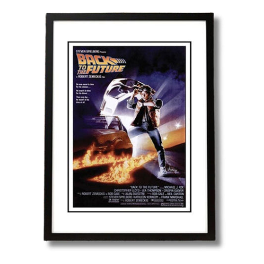 Back to the Future Framed Movie Poster 